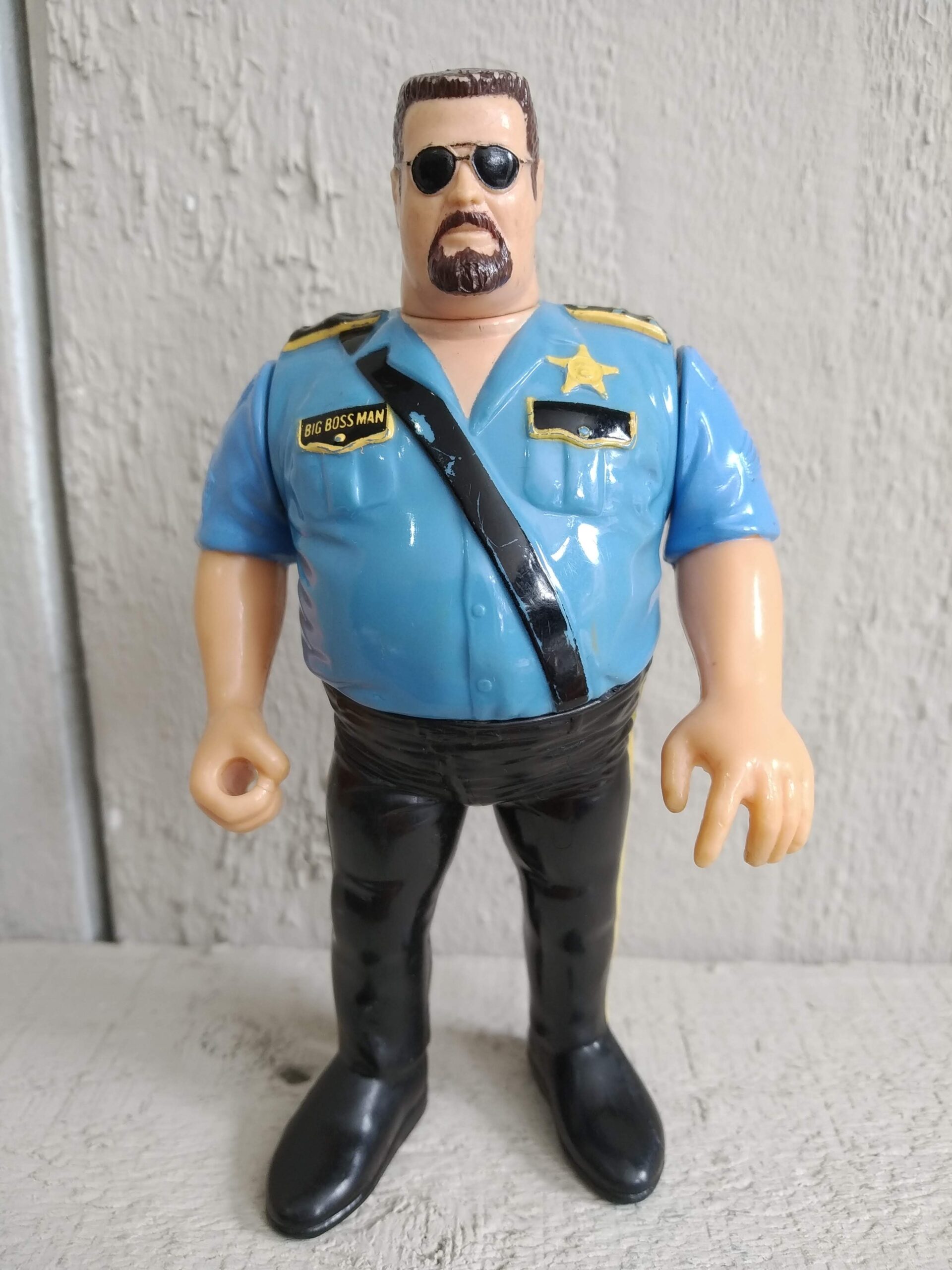 The Big Boss Man WWF Hasbro 5 Inch Wrestling Action Figure 1991 - ONLY ...