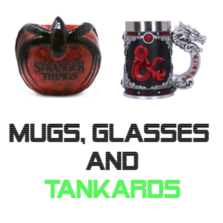 Mugs, Glasses & Tankards