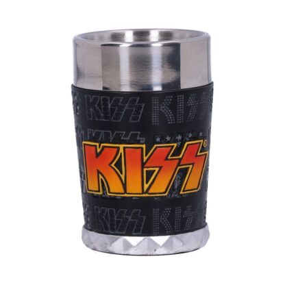 KISS The Starchild Flame Range Shot Glass made from resin with a stainless steel insert