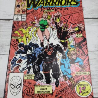 The New Warriors Marvel Comics Vol. 1 #1 First Issue July 1990