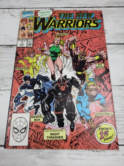 The New Warriors Marvel Comics Vol. 1 #1 First Issue July 1990