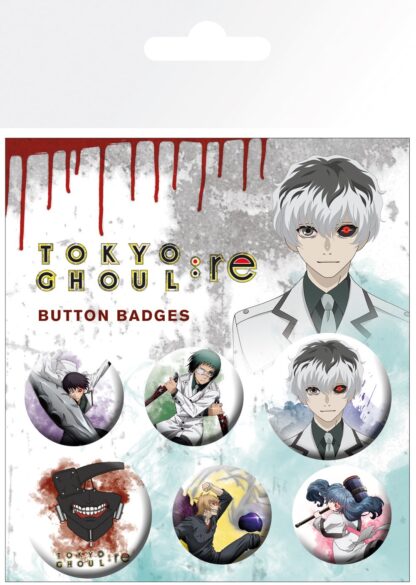Tokyo Ghoul Anime button Badge Pack