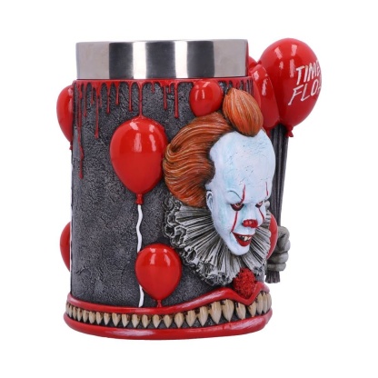 IT Pennywise Time to Float Tankard 15.5cm Horror Collectible