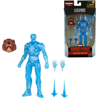 marvel legends hologram iron man