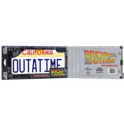 Back to the Future Outatime Replica License Plate