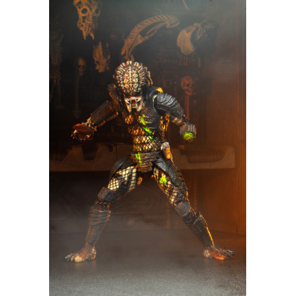 Predator 2 Battle Damaged City Hunter NECA Ultimate Figure