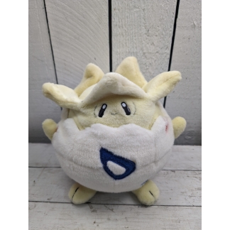 Plush has some signs of wear consistent with age. Togepi stands 10" tall and would make an ideal gift for any Pokemon fan, especially those who love the vintage stuff!