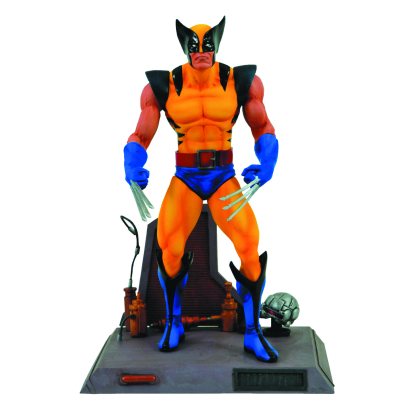 Wolverine Marvel Select Yellow Suit Diamond Action Figure