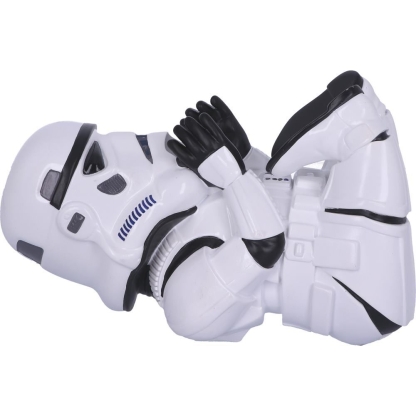 Original Stormtrooper Guzzler Sci-Fi Wine Bottle Holder Figurine Officially licensed Stormtrooper merchandise This small Trooper lies on his back and forms the most creative wine bottle holder