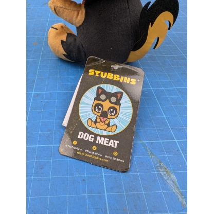 Fallout Dogmeat Stubbins Plush 17cm With Tags With tags plush based on Dog Meat from the Fallout series.