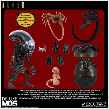 Mezco Alien MDS Deluxe Xenomorph Action Figure