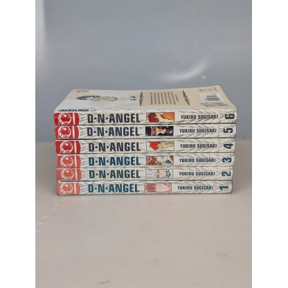 D-N-Angel Volumes 1-6 Yukiru Sugisaki Tokyopop Manga