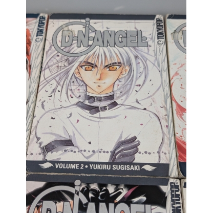 D-N-Angel Volumes 1-6 Yukiru Sugisaki Tokyopop Manga