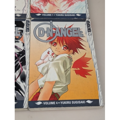 D-N-Angel Volumes 1-6 Yukiru Sugisaki Tokyopop Manga