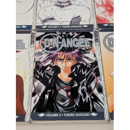 D-N-Angel Volumes 1-6 Yukiru Sugisaki Tokyopop Manga