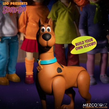 LDD Scooby-Doo & Mystery Inc Mezco Living Dead Doll Set BAF