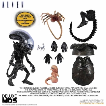 Mezco Alien MDS Deluxe Xenomorph Action Figure