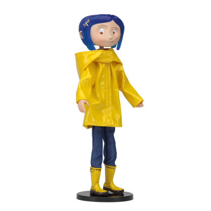 NECA Coraline Yellow Raincoat Bendy Doll