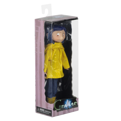 NECA Coraline Yellow Raincoat Bendy Doll