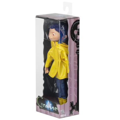 NECA Coraline Yellow Raincoat Bendy Doll