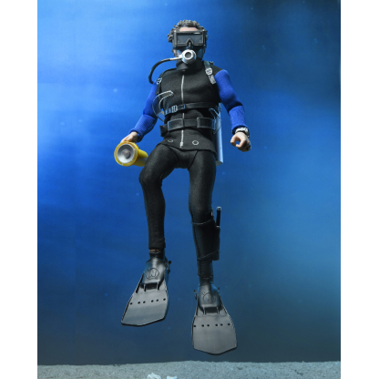 NECA Jaws Matt Hooper Shark Cage 20cm Clothed Figure