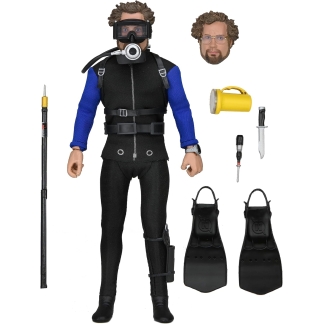 NECA Jaws Matt Hooper Shark Cage 20cm Clothed Figure