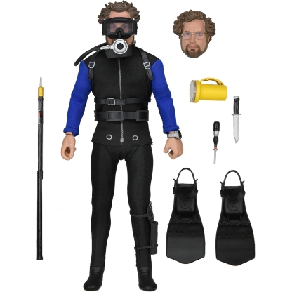 NECA Jaws Matt Hooper Shark Cage 20cm Clothed Figure