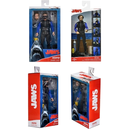 NECA Jaws Matt Hooper Shark Cage 20cm Clothed Figure