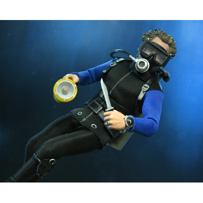 NECA Jaws Matt Hooper Shark Cage 20cm Clothed Figure