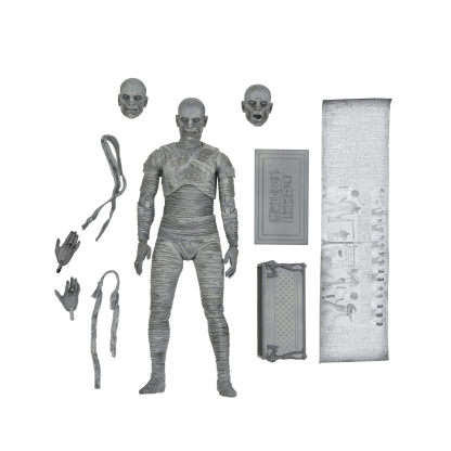 NECA Mummy Universal Monsters Ultimate Black & White Figure