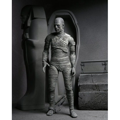 NECA Mummy Universal Monsters Ultimate Black & White Figure