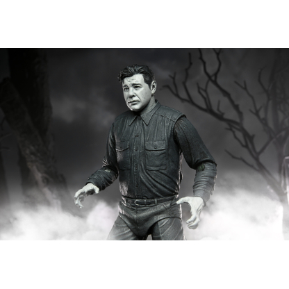 NECA Wolf Man Universal Monsters Ultimate Black & White Figure