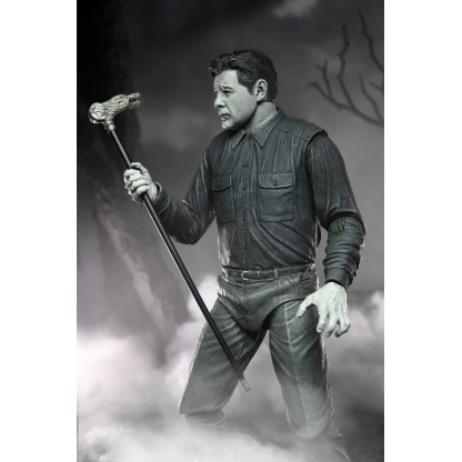 NECA Wolf Man Universal Monsters Ultimate Black & White Figure