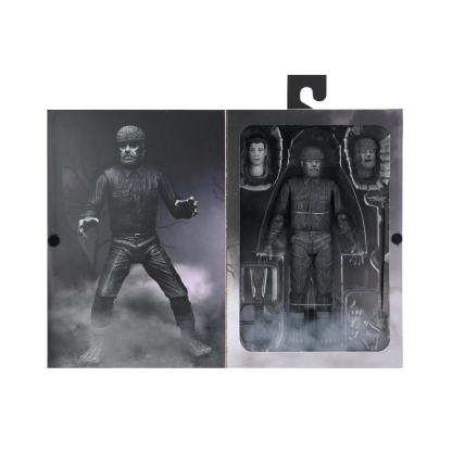 NECA Wolf Man Universal Monsters Ultimate Black & White Figure