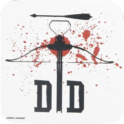 Walking Dead Daryl Dixon Official Coaster Pack Set Of 4