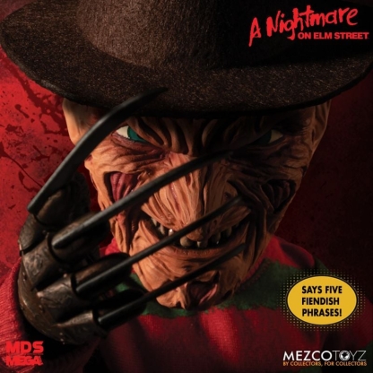 Freddy Krueger Mezco MEGA MDS Figure With Sound