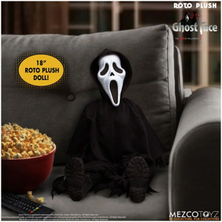 Ghost Face Scream Mezco MDS ROTO Plush 18" Doll