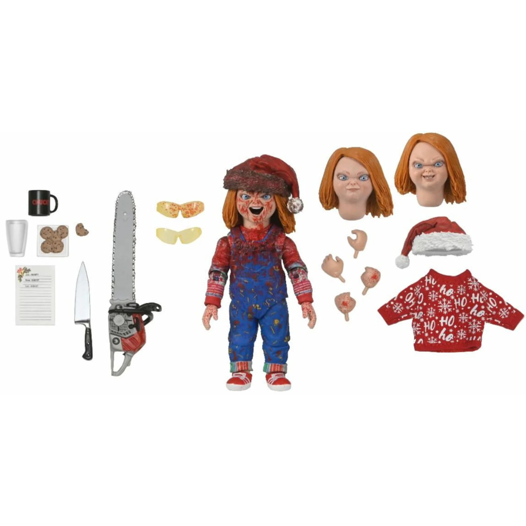 Figurine NECA Ultimate Chucky Holiday Edition – Neuf Sous Blister – Collection