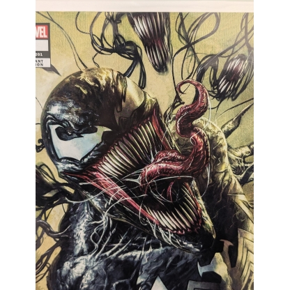 Venom #1 Marco Mastrazzo Trade Dress Variant Bagged and boarded comic. Please expect any comic to be a 'reader' copy and as such may have spine ticks/ colour breaks.