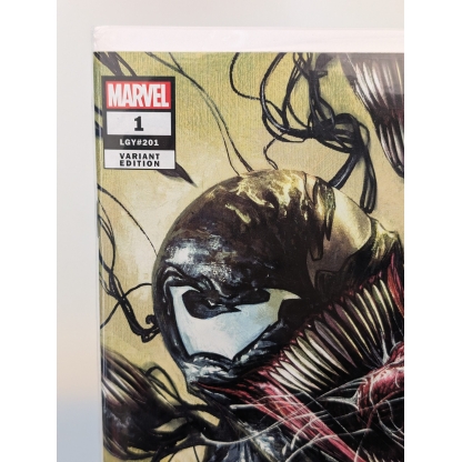 Venom #1 Marco Mastrazzo Trade Dress Variant Bagged and boarded comic. Please expect any comic to be a 'reader' copy and as such may have spine ticks/ colour breaks.