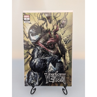 Venom #1 Marco Mastrazzo Trade Dress Variant Bagged and boarded comic. Please expect any comic to be a 'reader' copy and as such may have spine ticks/ colour breaks.