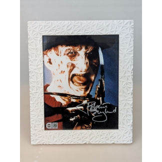 Robert Englund Freddy Krueger Signed 10x8 Print SWAU Cert