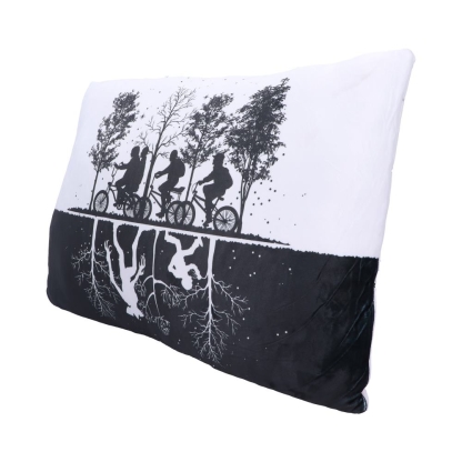 Stranger Things Upside Down Black & White Cushion 55cm