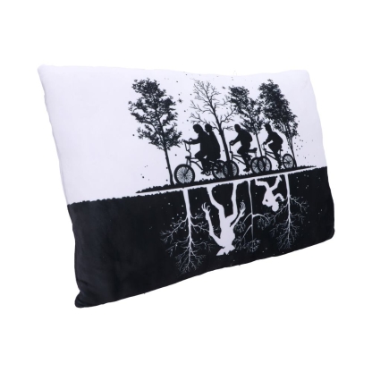 Stranger Things Upside Down Black & White Cushion 55cm