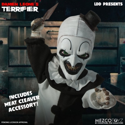 Terrifier Art The Clown LDD 25cm Living Dead Doll Mezco