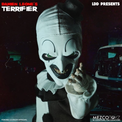 Terrifier Art The Clown LDD 25cm Living Dead Doll Mezco