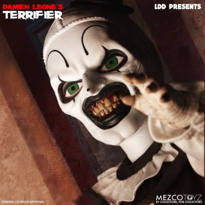 Terrifier Art The Clown LDD 25cm Living Dead Doll Mezco