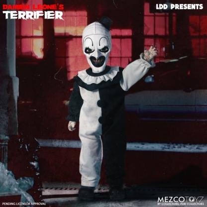 Terrifier Art The Clown LDD 25cm Living Dead Doll Mezco