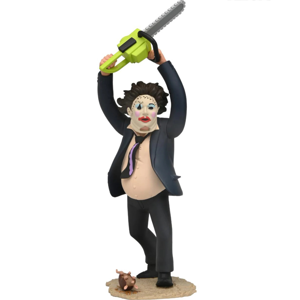 Figurine Leatherface NECA 18cm - Texas Chainsaw Massacre - Tenue Verte - Édition Spéciale