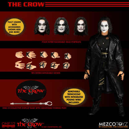 The Crow Mezco One 12 Collective Action Figure